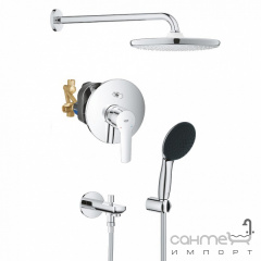 Душевая система скрытого монтажа с изливом Grohe QuickFix Vitalio Start 250 UA202803R3 хром Херсон
