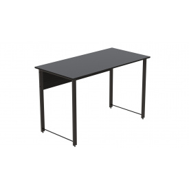 Компьютерный стол Ferrum-decor Курт 75x140x60 черный ДСП Сосна Кембра 16мм