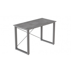 Письменный стол Ferrum-decor Драйв 750x1200x600 Серый металл ДСП Бетон 16 мм (DRA035)