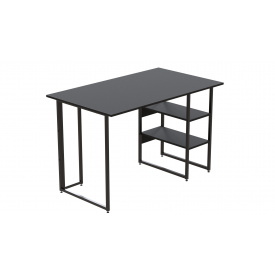 Компьютерный стол Ferrum-decor Кевин 75x100x60 черный ДСП Сосна Кембра 32мм