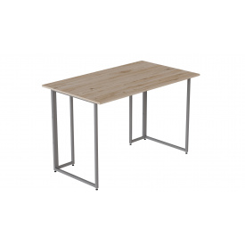 Компьютерный стол Ferrum-decor Ханна 75x120x70 серый ДСП Дуб Сан-Марино 16мм