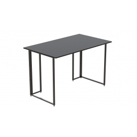 Компьютерный стол Ferrum-decor Ханна 75x140x60 черный ДСП Сосна Кембра 16мм