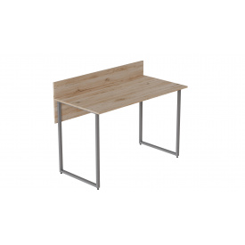 Компьютерный стол Ferrum-decor Скай 75x100x70 серый ДСП Дуб Сан-Марино 16мм