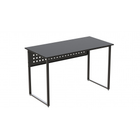 Компьютерный стол Ferrum-decor Майк 75x120x60 черный ДСП Сосна Кембра 16мм