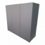 Кухонный пластиковый подвесной шкаф 80 см с покрытием HPL 1122 mat Ізюм