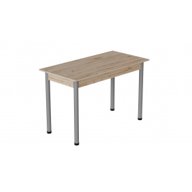 Стол кухонный Ferrum-decor Бенита 75x120x60 Серый ДСП Дуб Сан-Марино 16мм (BEN0044)