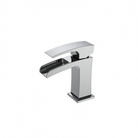 Смеситель для умывальника Koer KB-14007-01 водопад (Цвет хром) (KR3446)