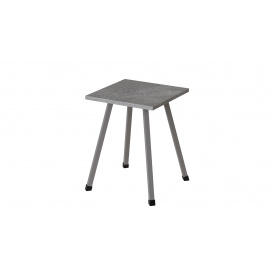 Табурет кухонный Ferrum-decor 430x320x320 Серый металл ДСП Бетон 16 мм (TAB021)