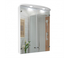 Дзеркальна шафа у ванну кімнату Tobi Sho 68-S з підсвіткою820х600х125 мм