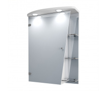 Зеркальный шкаф в ванную комнату Tobi Sho 055-SK-Z с подсветкой 750х550х125 мм