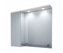 Зеркальный шкаф в ванную комнату Tobi Sho 081-S с подсветкой 700х800х150 мм