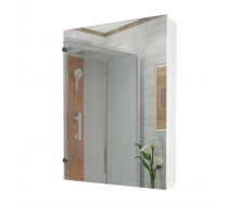 Зеркальный шкаф в ванную комнату Tobi Sho 38-BZ без подсветки 700х500х125 мм