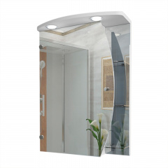 Дзеркальна шафа у ванну кімнату Tobi Sho 557-NZ з підсвіткою 770х550х125 мм Київ