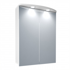 Зеркальный шкаф в ванную комнату Tobi Sho 068-N с подсветкой 800х600х145 мм Харьков
