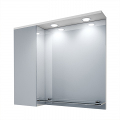 Зеркальный шкаф в ванную комнату Tobi Sho 081-S с подсветкой 700х800х150 мм Ивано-Франковск