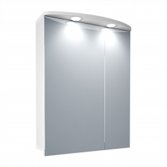 Зеркальный шкаф в ванную комнату Tobi Sho 067-S с подсветкой 800х600х145 мм Ровно