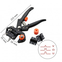 Cекатор прививочный RIAS Grafting Tool с 3 ножами для обрезки и прививки деревьев (3_01051) Червоноград