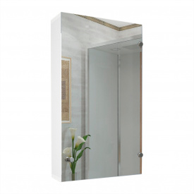 Зеркальный шкаф в ванную комнату Tobi Sho 38-А без подсветки 700х400х125 мм