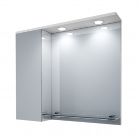 Дзеркальна шафа у ванну кімнату Tobi Sho 081-S з підсвіткою 700х800х150 мм