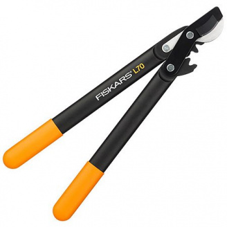 Сучкорез плоскостной с загнутыми лезвиями Fiskars PowerGear (S) L70 112190 (1002104)