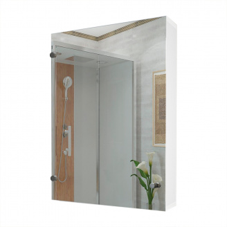 Зеркальный шкаф в ванную комнату Tobi Sho 38-BZ без подсветки 700х500х125 мм