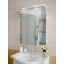 Зеркальный шкаф в ванную комнату Tobi Sho 55-SK-Z с подсветкой 750х550х125 мм Ровно