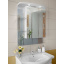 Дзеркальна шафа у ванну кімнату Tobi Sho 68-NS з підсвіткою 800х600х125 мм Луцьк