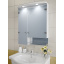 Дзеркальна шафа у ванну кімнату Tobi Sho 0750-SZ з підсвіткою 752х600х125 мм Новомиколаївка