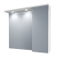 Зеркальный шкаф в ванную комнату Tobi Sho 080-SZ с подсветкой 700х800х150 мм Ровно