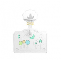 Манеж BabyPlayPen "Магической лес" встроенное баскетбольное кольцо 205*285*62 Серый Полтава