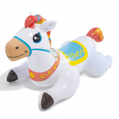 Надувной игровой центр - карета Intex 56514 145 x 135 x 104 см с надувной лошадкой Киев