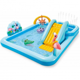 Надувной игровой центр Intex 57161 Приключения джунглей 244 x 198 x 71 см