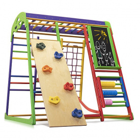 Детский спортивный уголок для дома SportBaby «ЮнгаPlus 4»