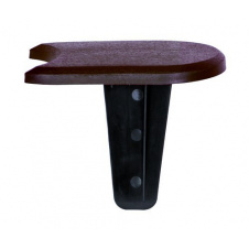 Комплект палісаду Prosperplast Flat коричневий 3,8 м