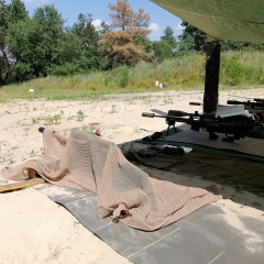Маскувальна шарф-сітка M-Tac Койот Пісочна Королево