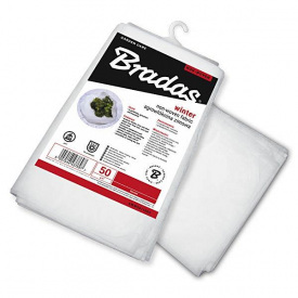 Агроволокно Bradas 50 г/м² зимове 1,6х10 м Біле