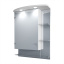 Дзеркальна шафа у ванну кімнату Tobi Sho 068-NS-Z з підсвіткою 800х600х125 мм Балаклія
