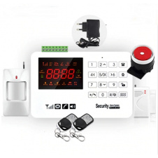 Комплект сигналізації GSM Alarm System GSM40A plus Білий (UUGJRNN885SVVVD)