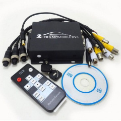 Мобільний AHD відеореєстратор на 2 камери Pomiacam HD DVR Чорний (100399) Херсон