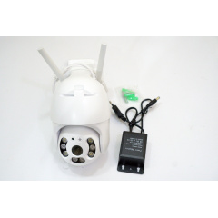 IP камера відеоспостереження RIAS PTZ-120 Wi-Fi 2MP вулична з віддаленим доступом White (3_02535) Оріхів