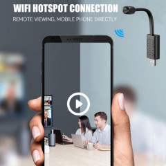 Міні камера WIFI USB на гнучкому шлейфі з підсвічуванням ZTOUR U22 датчик руху (100698) Запорожье