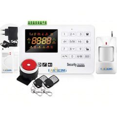 Комплект сигналізації GSM Alarm System GSM40A plus Білий (UUGJRNN885SVVVD) Чернігів