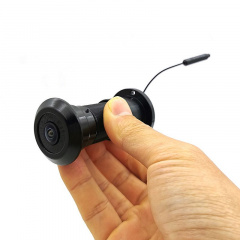 Wifi відеоочок з датчиком руху, підсвічуванням та записом Nectronix DW-305W, чорний, Tuya Smart App (100780) Миколаїв