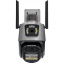 IP камера видеонаблюдения RIAS P11-QQ6 (iCSee APP) Wi-Fi 2 объектива 3MP+3MP уличная с удаленным доступом Житомир