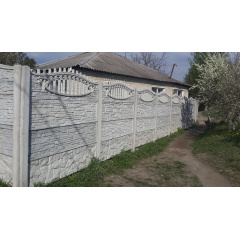 Еврозабор "Карпатский камень" ажур Новая Прага
