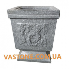 Урна для мусора «№3» бетонная уличная