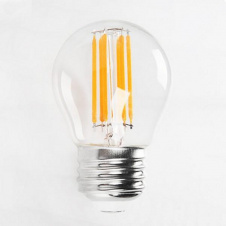 Светодиодная лампа FILAMENT MINI GLOBE-6 6W Е27 2700К