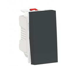 Одноклавішний вимикач Schneider Electric NU310654 (схема 1) 10А 1М (антрацит)