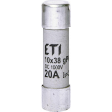 Предохранитель ETI 002625085 CH 10x38 gPV 20A 1000V (30kA)