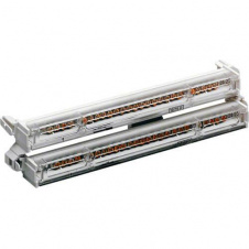 Клемник дворядний Hager KM25A PE/N 2x25 по 11x16мм² 14x10мм²
